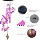 thumbnail image 5 of El patio decorativo colgante impermeable enciende la luz exterior accionada solar de Violeta Sunnimix Campanas de viento de luz, 5 of 8