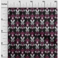 thumbnail image 1 of oneOone Viscose Jersey Fabric Paisley Ikat Print Fabric BTY 60 Inch Wide, 1 of 5