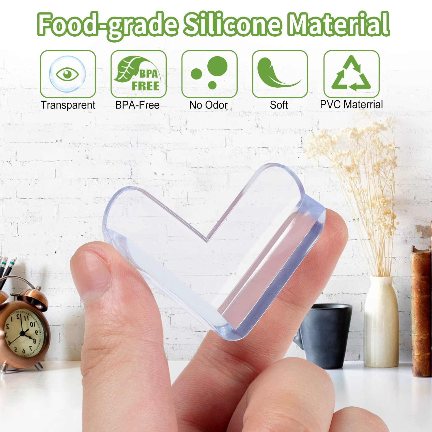 Baby Proofing Corner Protector Baby: 12 Pack Table Corner Protectors for Baby Furniture Guards| Baby Proof Corner Protectors to Cover Sharp Furniture