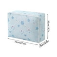 thumbnail image 3 of TIMIFIS Peva Storage, Clothes Quilts Storage Bag Wardrobe Sorting Storage Box Portable Storage Bag Zipper Cup Storage Bag Moving Bags, 3 of 5