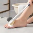 thumbnail image 5 of Long Handle Foot Cleaning Brush for Exfoliation and Massage Soft Bath Shower Tool with Ergonomic Grip Skin Spa, 5 of 6