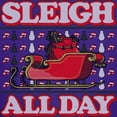 thumbnail image 3 of CafePress - Sleigh All Day Kids Dark T Shirt - Dark T-Shirt Kids XS-XL, 3 of 4
