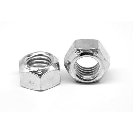 

1/2 -13 Coarse Thread Grade C Stover All Metal Locknut Medium Carbon Steel Zinc Plated and Wax Pk 50