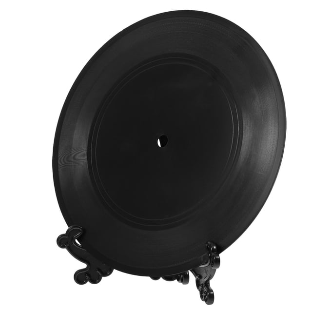 OULII 2 Pcs Vinyle Vierge Décor pour Bar Fête de Musique 7 Po