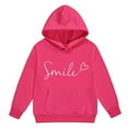 thumbnail image 5 of SNKSDGM Girls Girls Summer Outfits Size 8/9 Easter Outfits for Girls Size 8 Children Kids Boys and Girls Long Sleeve Letter Printed Lightweight Hoodie Sweatshirts and Long Pants Set Outfit 2-3 Years, 5 of 6