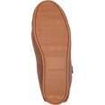 thumbnail image 7 of SNUGRUGS Men's Rubber Sole Suede Sheepskin Moccasin Slippers - Light Brown - US 10, 7 of 7