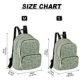 thumbnail image 2 of FORMRS Mini Backpack Purse for Women Travel Daypack Casual Shoulder Bag, Retro Green Abstract, 2 of 7
