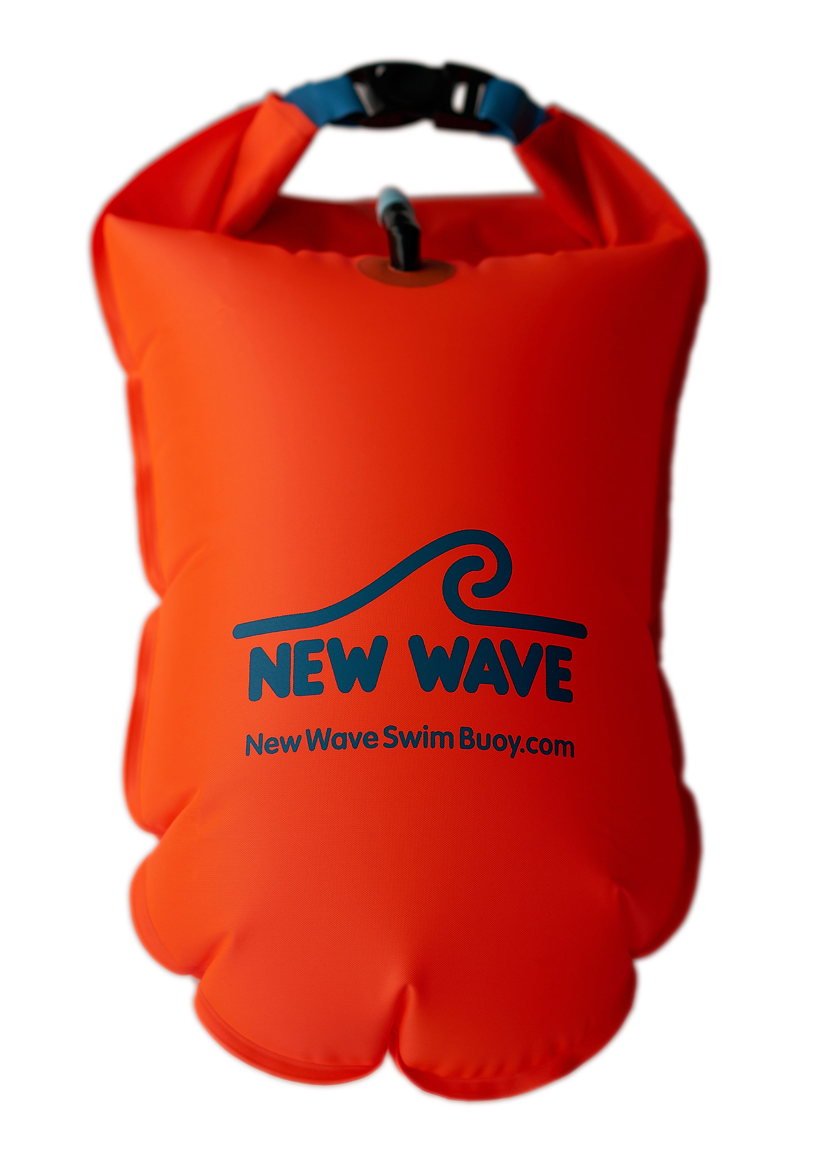 New Wave Swim Buoy 20L TPU Orange and Phone Pouch Bundle