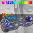 thumbnail image 2 of Spider Hoverboard Self Balancing Scooter Hoverboards de dos ruedas de 6.5 "con altavoz Bluetooth y luces LED Scooter eléctrico para niños y adultos Hoverstar  spider-blue, 2 of 7