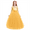 Yellow, variant on Little Big Girls Flower Vintage Floral Lace 3/4 Sleeves Floor Length Dress Wedding Party Evening Formal Pageant Dance Gown 7-8 Years Yellow