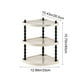 thumbnail image 3 of Fiudx Estante de Almacenamiento Multicapa, Elegante Organizador para Tazas, Cosméticos, Libros, para Cocina U Oficina, de Plástico Resistente, Diseño Compacto, Tamaño 33 X 26,5 X 40 Cm., 3 of 6