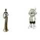 thumbnail image 1 of Figura de escritorio,Artesanía de escritorio con figuras africanas coleccionables,Figura de escritorio,Estante con estatua de astronauta para decoración de oficina y hogar,Figura decorativa, 1 of 8