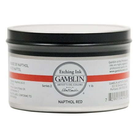 UPC: 0729911414705 | Gamblin Etching Ink – Napthol Red 1 lb