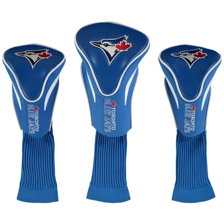 Toronto Blue Jays 3-Pack Contour Golf Club Head Covers - No