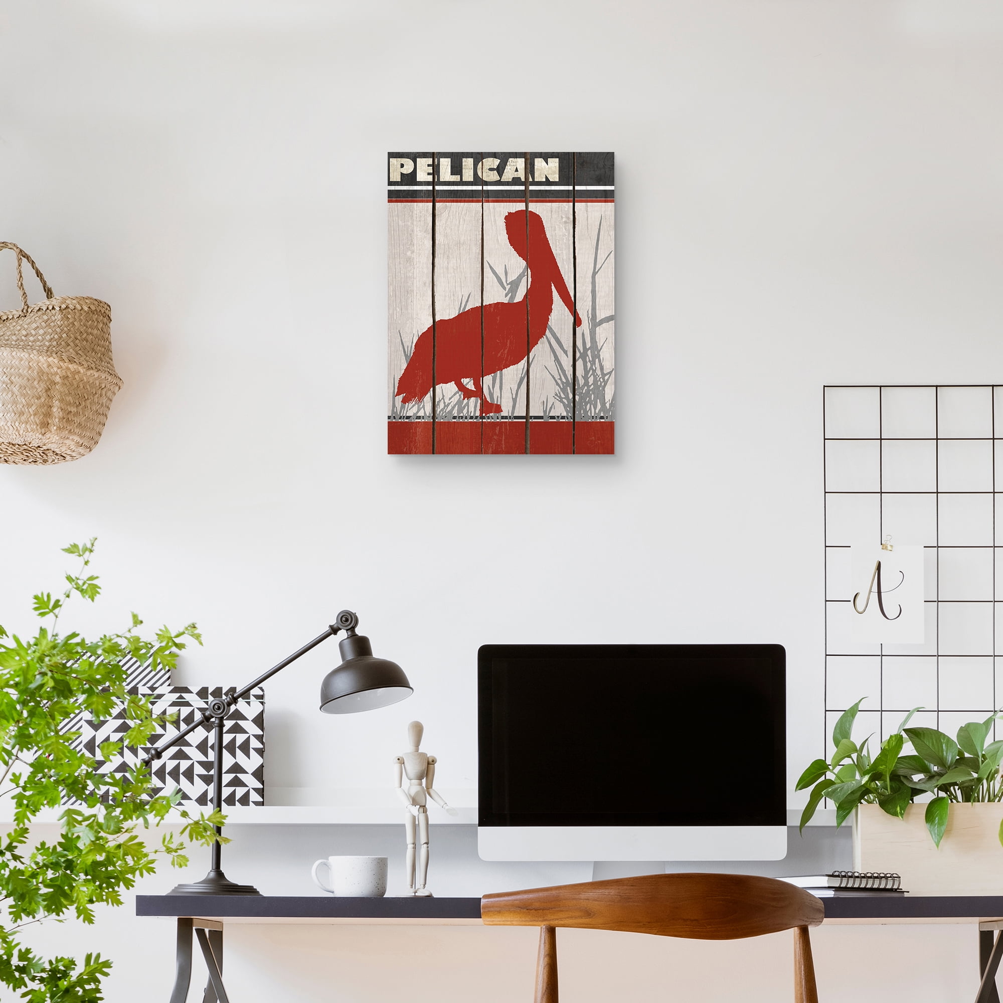 Pelican by Karen Williams Canvas Art Print