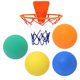 thumbnail image 2 of Pelota de rebote silenciosa: pelota de rebote suave y portátil, de alta elasticidad, con reducción de ruido, para niños, de poliuretano, para interiores, 2 of 8