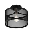 thumbnail image 5 of Livex Lighting - Industro - 1 Light Semi-Flush Mount in Contemporary Style - 11, 5 of 9