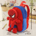 thumbnail image 1 of 1pc Marvel Spiderman Cute Cartoon Small School Backpack, Zipper Travel Rucksack, Men's Casual Backpack, Multi Functional Book Bag, Suitable For Commuting Travel Outdoor, 1 of 5