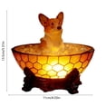 thumbnail image 3 of BAOPAI LED Desk Lamp Cute Dog Design Soft Ambient Lighting USB Powered Resin Statue For Home Office Desk Decor Night Light, 3 of 6