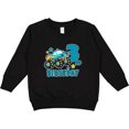 thumbnail image 2 of Inktastic 3rd Birthday Monster Truck Toddler Sweatshirt, 2 of 4