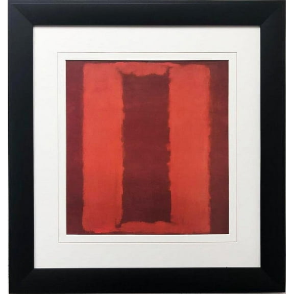 Mark Rothko "Untitled-Seagram Mural Sketch " FRAMED Art Generic