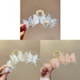 thumbnail image 3 of RUISINERY Aesthetic Mesh Butterfly Hair Claw Clip Acrylic Hair Shaping Jaw Clip Strong Secure Claw Clip Hair Styling Accessories, 3 of 9