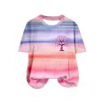 thumbnail image 2 of Fiudx Camisetas para Mujer Blusas Casuales de Moda para Mujer Camiseta Estampada con Cuello Redondo Tops de Manga Corta, 2 of 5