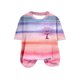 thumbnail image 2 of Puntoco Blusas casuales de moda para mujer, camisetas estampadas con cuello redondo, camisetas de manga corta, 2 of 5