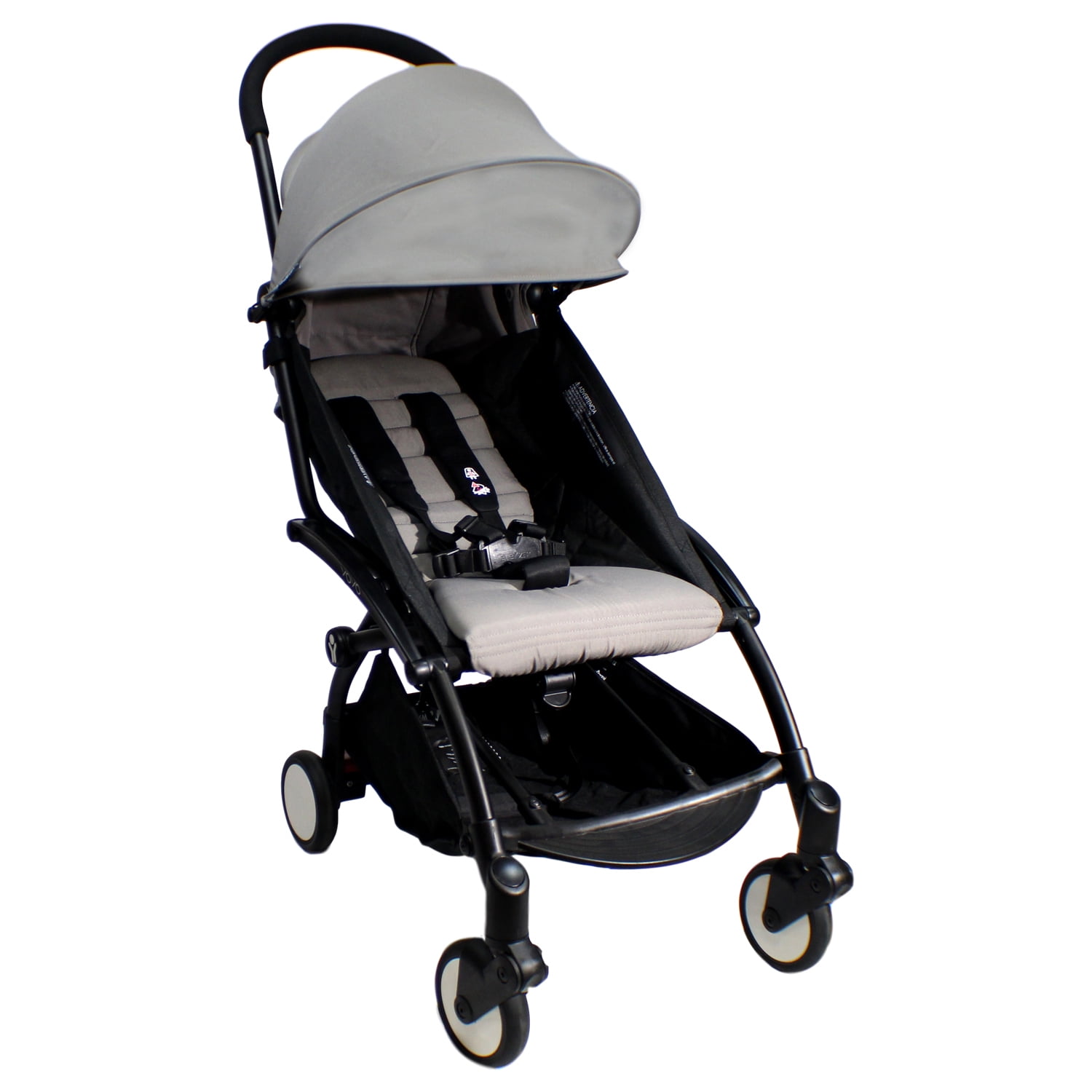 Babyzen Yoyo 0+/6+ Complete Stroller, Black/Grey - Walmart.com