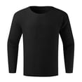 thumbnail image 4 of Vedolay Mens Lightweight Sweaters 2023 Long Sleeve Slim Knitted Sweaters Tops for Men Fall Black,3XL, 4 of 5