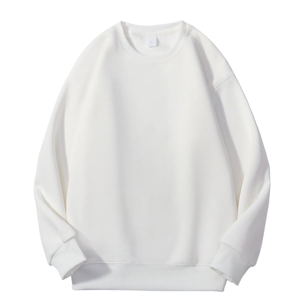 pstuiky camisas de manga larga para hombre, Sudadera con capucha informal para hombre, color sólido, terciopelo de 420 g, cálida y holgada, con capucha de manga larga xxxl