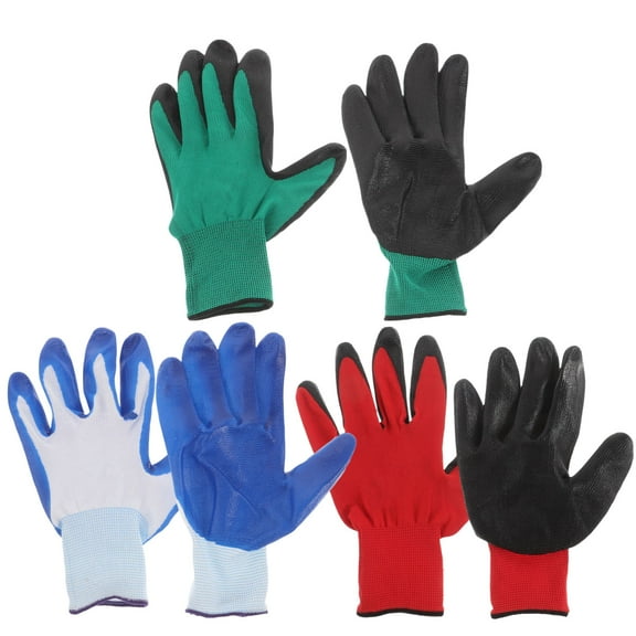 SOPOTUTU 3Pairs Breathable Assorted Gloves with Comfortable Grip