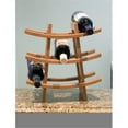 thumbnail image 1 of Lipper International 8306 Bamboo 9 Bottle Wine Rack, 1 of 1
