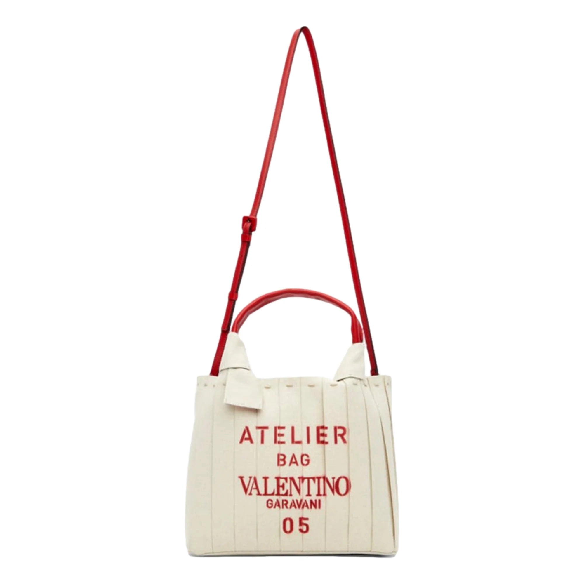 New VALENTINO GARAVANI Small 05 Plisse Edition Sac Atelier Tote