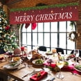 thumbnail image 1 of Teissuly Christmas Banner 300x50 Cm Background Decoration Gold Christmas Wall Party Decoration Supplies Teissuly WER202311016051, 1 of 9