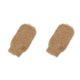 thumbnail image 1 of Monstrate Toalla de baño para lavar el cuerpo, guante de ducha para pelar la piel, toallitas recicladas, guantes para el hogar, marrón marrón 2Conjunto, 1 of 6
