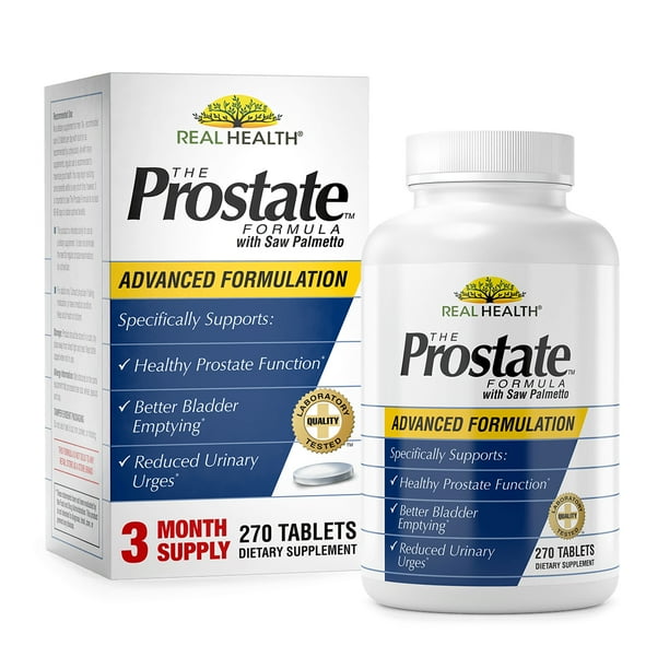 Real Health Laboratories Real Health The Prostate Formula with Saw
