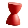 thumbnail image 3 of Pequeño taburete redondo otomano otomano simple asiento compacto compacto zapato múltiple taburete que cambia el taburete pequeño para la puerta del Rojo, 3 of 8