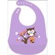 thumbnail image 5 of Baberos de silicona para bebés con recogedor de alimentos (juego de 3) - Baberos duraderos y ajustables - Baberos de silicona para bebés y niñas - Baberos de silicona para bebés con bolsa, 5 of 5
