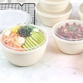 thumbnail image 6 of 4 Pcs Plastic Prep Bowls with Lids,Reusable BPA-Free Nesting Plastic Small Mixing Bowl Set for Mixing,Baking,Prepping,Cooking and Serving Food,Microwave and Dishwasher Safe (Z1-White), 6 of 6