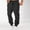 Black, variant on Baqcunre Mens High Street Fashion Leisure Loose Sports Running Solid Color Lace Up Sweatpants,L,Mens Sweatpants,Men'S Pants,Joggers For Men,Mens Sweatpants With Pockets,,Black