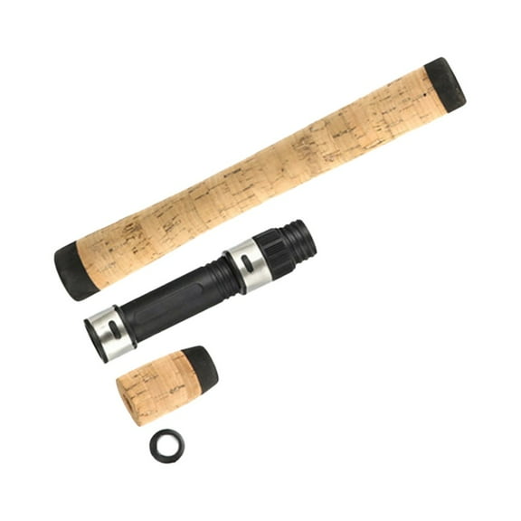 Cork Fishing Rod Straight Handle Spinner Grip Reel Seat Building Repair Kit Fishing Pole DIY Fish Tackles Accessories
