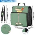 thumbnail image 2 of FORMRS Zipper Binder with Shoulder Strap 2-inch Ring 500 Sheet Capacity File Bag, Lemon Glass, 2 of 5