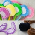thumbnail image 3 of Yokua Bear Ear Plush Hairhoop Adult Children Carnivals Hairband for Holiday Gathering, 3 of 20
