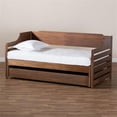 thumbnail image 4 of Bowery Hill Transitional Wood Expandable Twin Size to King Size Daybed in Brown, 4 of 14
