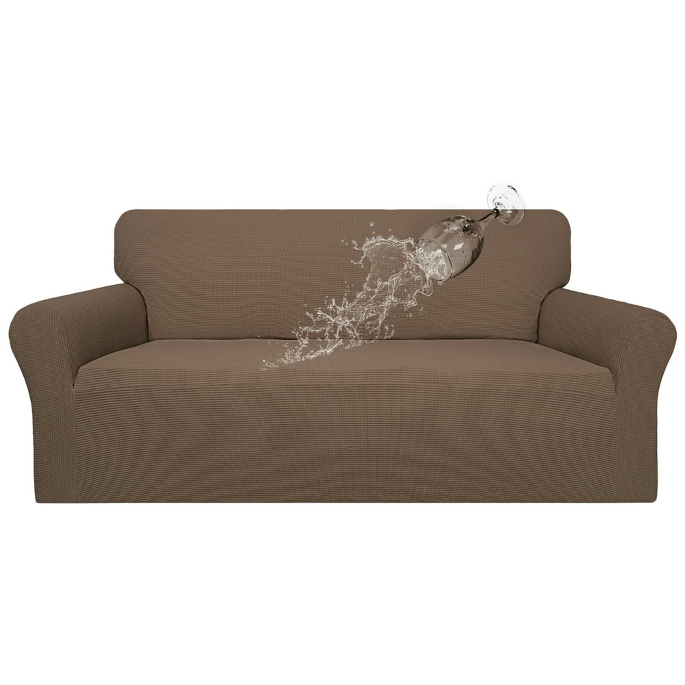 EasyGoing 100 Waterproof Couch Cover, Sofa, Brown