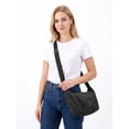 thumbnail image 2 of Deago Crossbody Bags for Women Waterproof Nylon Casual Lightweight Shoulder Messenger Bag Roomy Multi Pocket Travel Purse Handbags (Black), 2 of 9