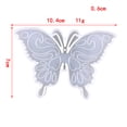 thumbnail image 3 of Moldes de silicona de mariposa - Mini moldes de llavero de decoración para colgar en el hogar (blanco) Sywqhk Libre de BPA, 3 of 9