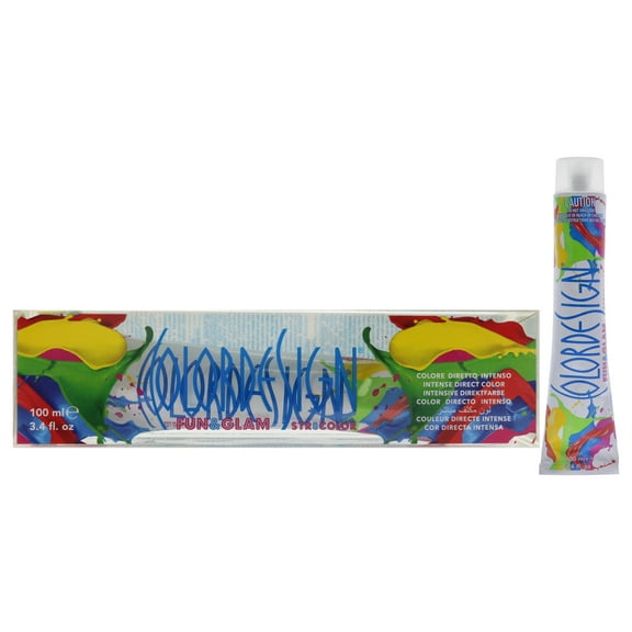 ColorDesign Fun and Glam Demi-Permanent Hair Color - Atomic Green, 3.4 oz Hair Color