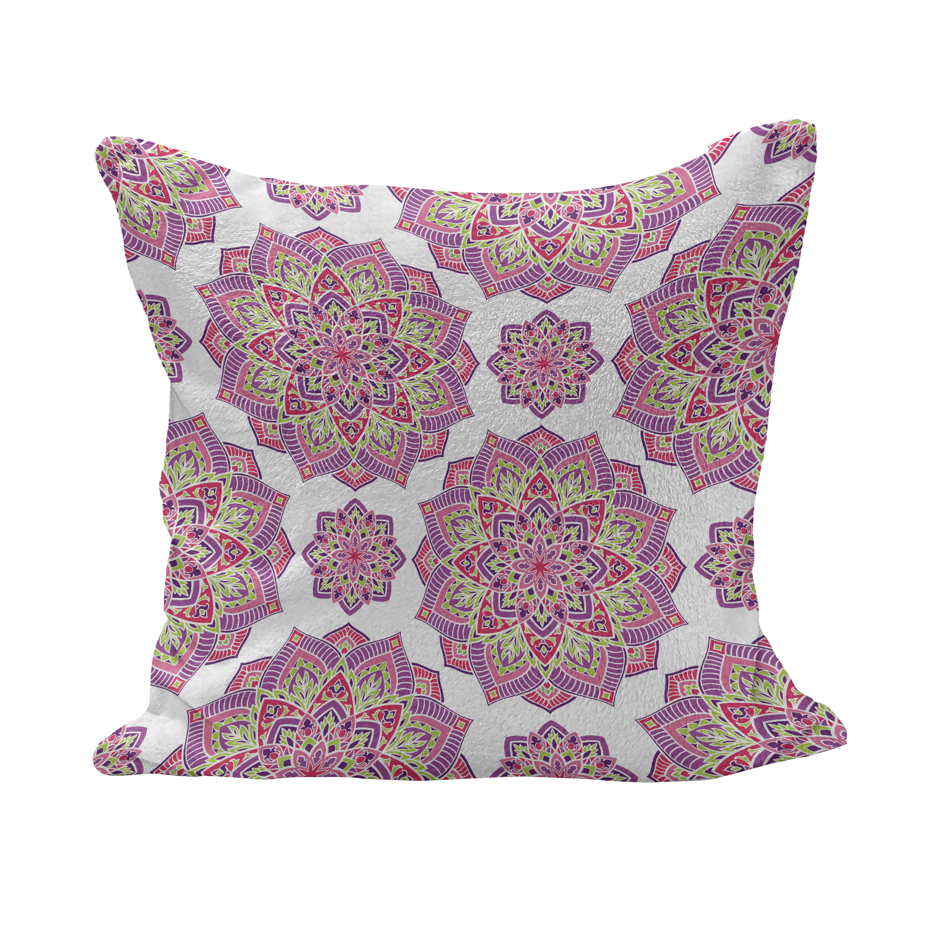 Mandala Decorative Pillow Covers Lotus Throw Cushion Case